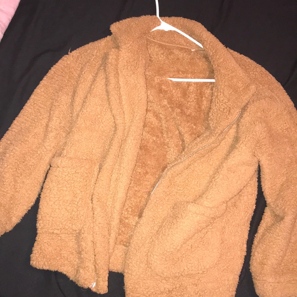 Fur teddy coat